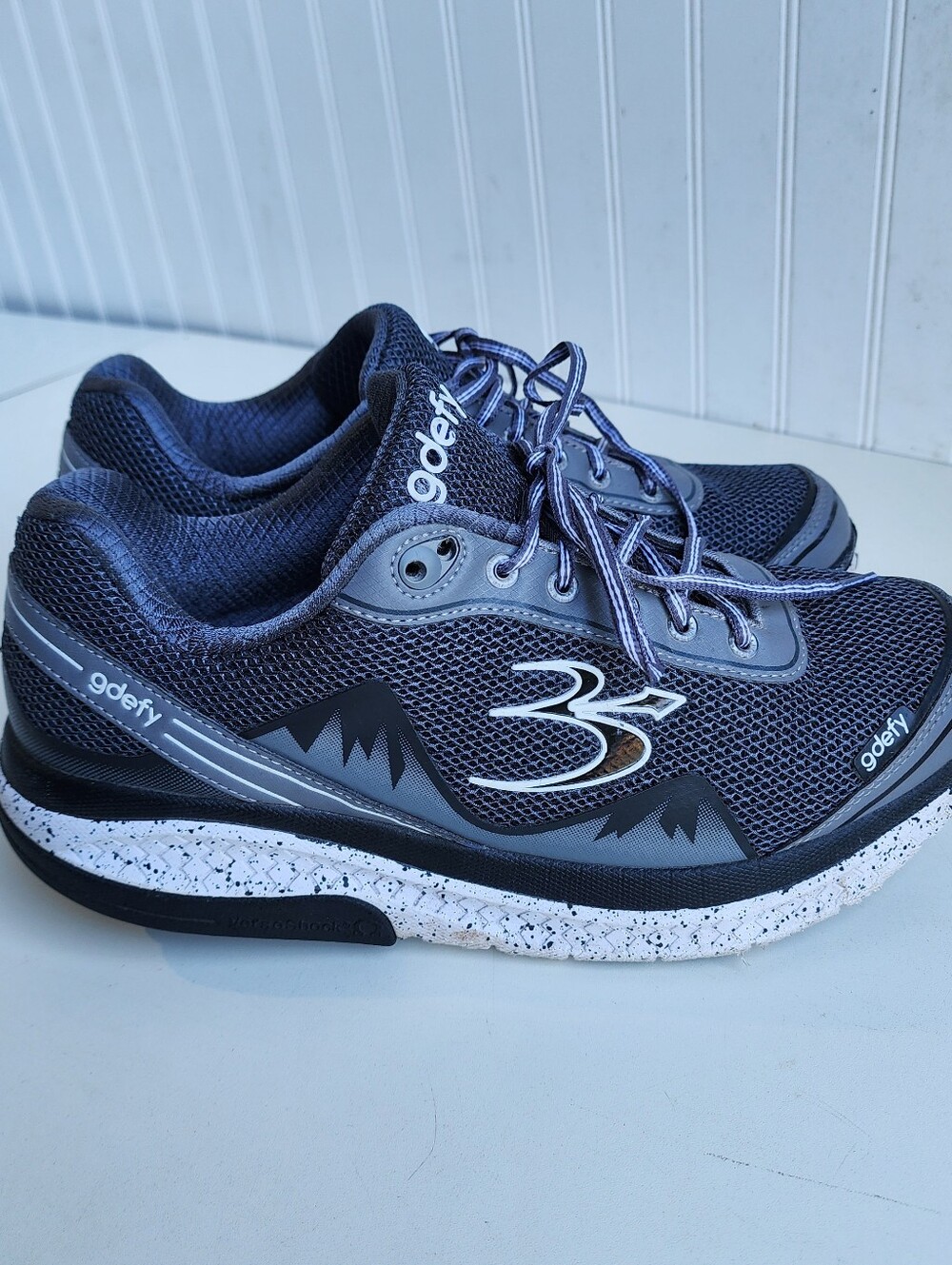 GRAVITY DEFYER MEN'S MIGHTY WALK TB9024MUG Gray WIDTH ATHLETIC SHOES 11.5 M